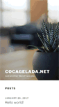Mobile Screenshot of cocagelada.net